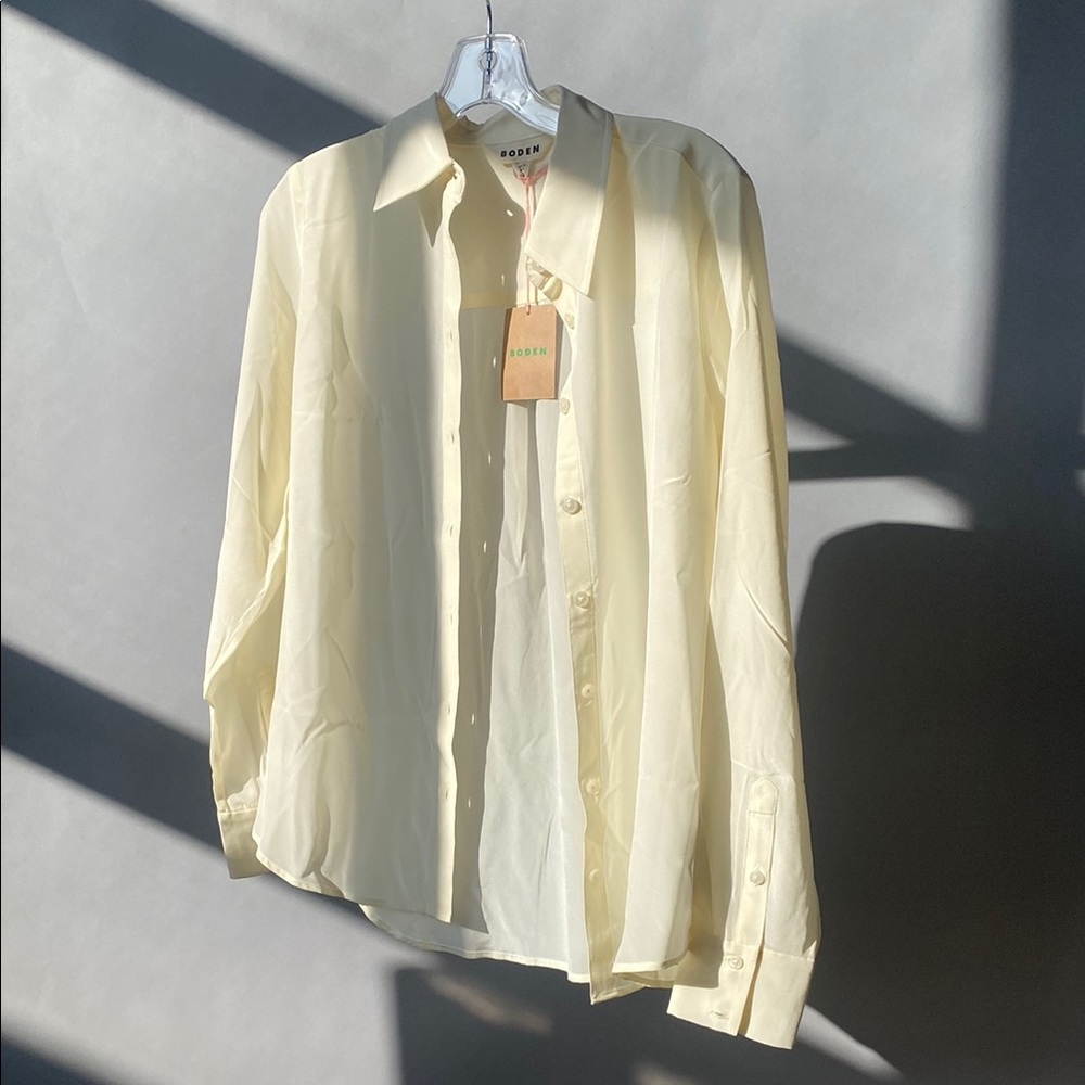 BODEN Sara Silk Shirt